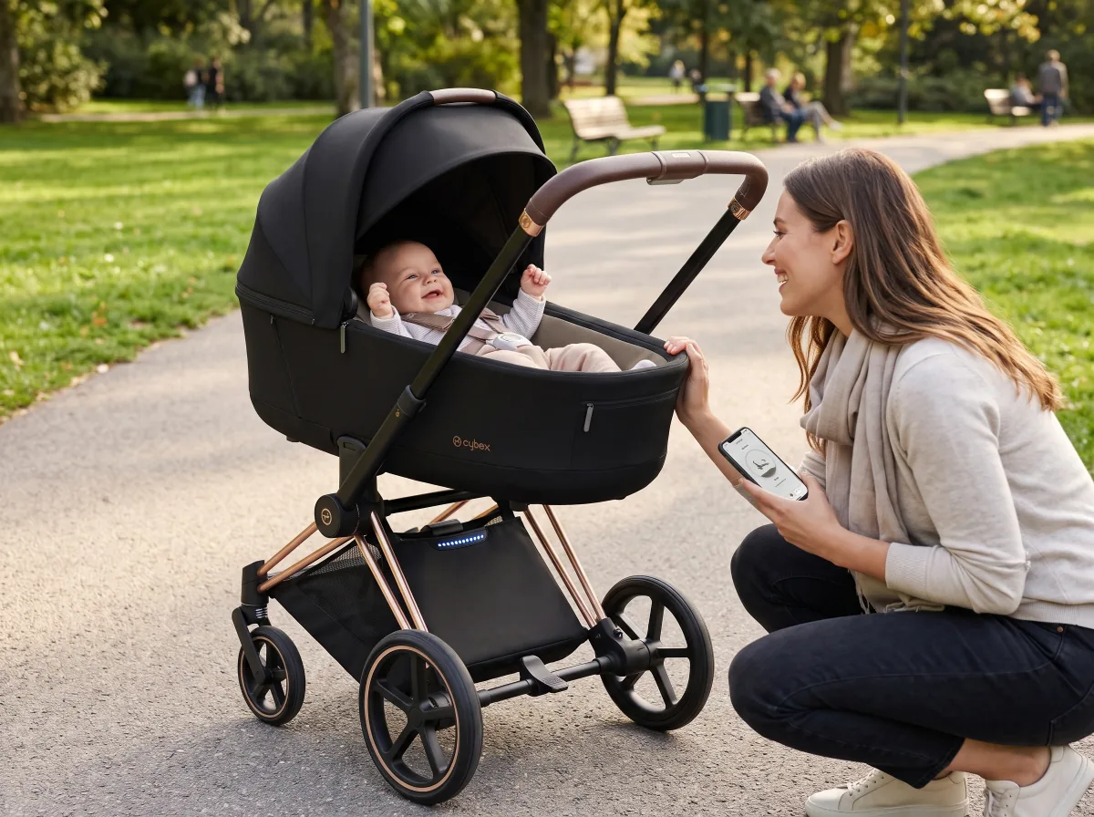 CYBEX e-Priam + Priam Lux Carry Cot