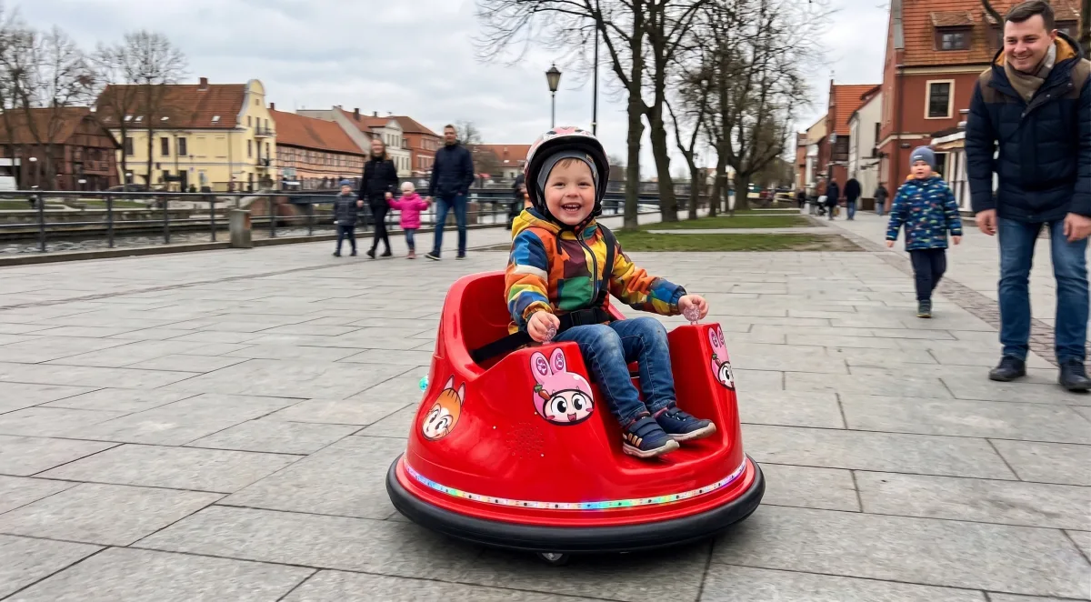 Fwulong Mini Bumper Car · Ø 75 cm · 28 kg